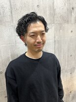 ソルト(Salt)&nbsp;刈り上げないウルフ風メンズパーマ