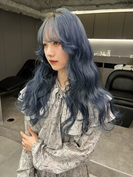 ロテサカエ(Lote.Sakae) 着物ヘア/大人ガーリー/ダークアッシュ/似合わせカット