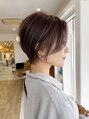 ヌードルバイコア(noodle by CoRe.gn) 前髪から横髪の作りで圧倒的小顔になります◎