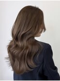 ブリーチなし◎透明感アッシュグレージュ