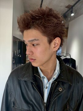 クオル キャスト 熊本(QOL×cast) ニュアンスピンパーマショート