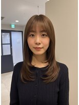 ボヌール オオサカ(Bonheur OSAKA) 【福田】レイヤーカット×ベージュカラーで大人可愛く/梅田/大阪