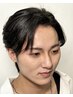 大人のメンズメイク+ヘアセットレクチャー+眉カット