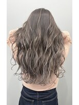 リライズ 加古川店(Re.Rize)&nbsp;ハイライト×外人風グレージュロング