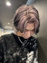 ヘアーアート リオン バイニューヨークニューヨーク(hair art Le Riow byNYNY)&nbsp;ホワイトピンク×ブラック