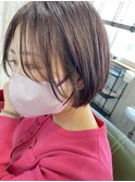 丸みショート＊ピンクパープル