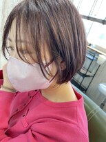 アースエレガンス 田町店(EARTH Elegance)&nbsp;丸みショート＊ピンクパープル