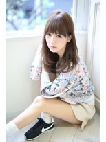 ジルバイジアン(JILL by GIEN)&nbsp;シースルーバング  【JILLストレート】