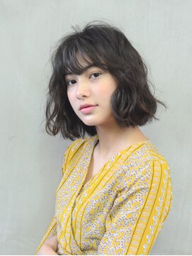 ミチオ ノザワ ヘアサロン ギンザ(Michio Nozawa HAIR SALON Ginza) 【井上 賢治】ナチュラルボブ×デジタルパーマ×フラッフィー