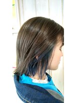 カムバイネオリーブ 溝の口店(Cam by neolive)&nbsp;【溝の口 neolive calme】インナーカラー　ブルー