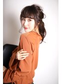 簡単ゆるふわポニー