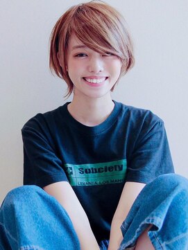 アグ ヘアー マイン 広島舟入店(Agu hair mine) 《Agu hair》色っぽカジュアルショート