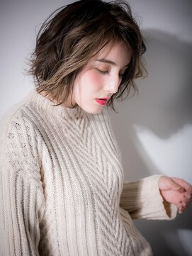 カバーヘアアンドスパ ブリス 浦和(COVER HAIR&SPA bliss) *bliss浦和*外国人風個性的インナーカラーの小顔大人ボブw