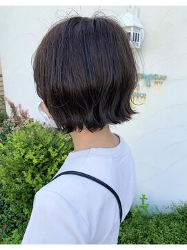 アトリエコパン(atelier copan) ブルーアッシュミニボブ