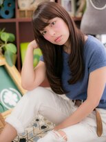 カバーヘアアンドスパ ブリス 浦和(COVER HAIR&SPA bliss)&nbsp;大人可愛い暖色系カラー小顔ロングレイヤーc4浦和20代30代40代!