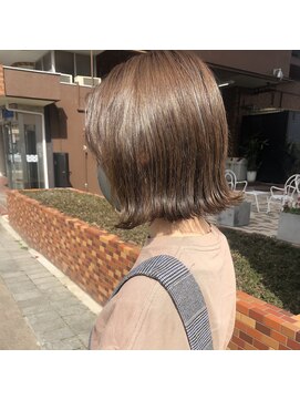 シームリー 千田町店(Seemly) シークレットカラー/ウルフージュ/外ハネボブ