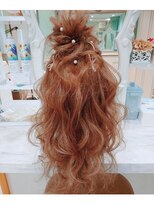 セットサロン マオ(MAO)&nbsp;MAO お団子ハーフアップ