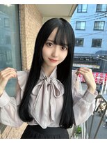 サロンドミルク 原宿(salon de MiLK)&nbsp;【salon de MiLK 原宿】触りたくなるツヤサラストレート