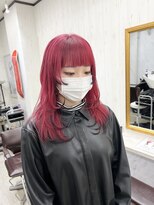 ディーシー 池袋(D.C)&nbsp;裾カラー/デザインカラー/レイヤーカット