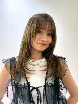 ロンドエニカ 大宮(Lond enika) ウルフカットハイレイヤーカットザクザクレイヤー大宮美容室