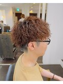 マッシュ ツイストパーマ