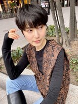 ハルキ ミナト ジャパン オオサカ(HARUKI MINATO japan OSAKA)&nbsp;40代50代小顔似合わせカットくびレイヤーエモージュ大人可愛い