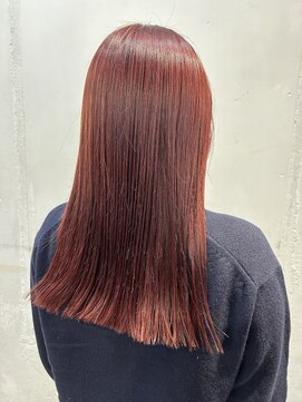 スタンス(stance) ボルドーで春カラー！(ブリーチあり)