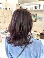 インパークス 西新井店(INPARKS)&nbsp;ミディアム/コントラストハイライト/カシスピンク