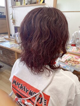 ロア(Roa) ＊ゆるふわウルフ＊ピンク