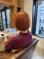 アドラーブル 駅南店(adorable) 【ハイトーンオレンジ】20代30代◎髪質改善カラー