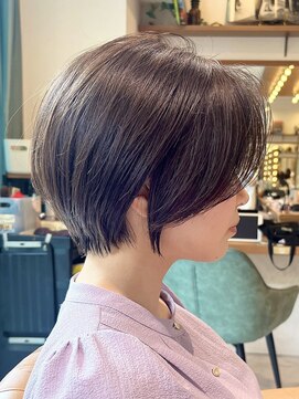 ロンド パルティール 大宮(Lond partir) 前髪カタログアンブレラカラーこなれミディウェーブパーマ大宮