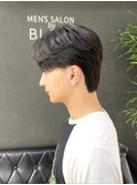 【シルエットを綺麗に!】ダウンパーマ