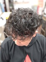 トバ(TOBA) ツーブロ+スパイラルパーマ
