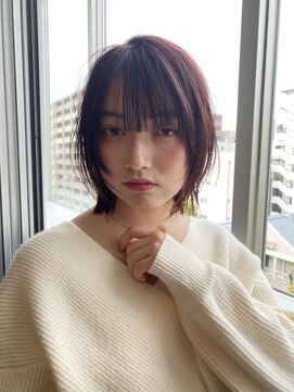 クーナバイトマト 横浜(Cuna by TOMTO) 【RYOSUKE】ふんわりボブ_フェイスレイヤー_大人ボブ