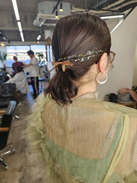 イット(it.) it. YUI  結婚式アレンジ ボブアレンジ タイトアレンジ