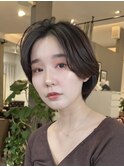 ★ナチュラルワンカール ショートボブ　パーマ