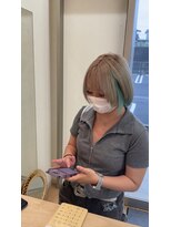 リアン(LIAN)&nbsp;イメチェン/ハイトーン/ダブルカラー/ターコイズ/郡山