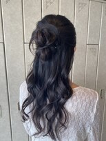 ヘアーエスクールエミュ(hair S. COEUR emu)&nbsp;カチモリハーフアップ