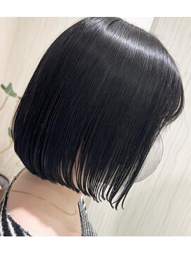 アテーサ 赤羽店(ATTESA) ボブ/ブルーブラック/髪質改善