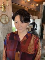 ファスナー(fustener)&nbsp;short perm