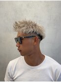 MEN’S HAIR/サーフカール/刈り上げセンターパート/髪質改善