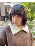 【SOIE】顔まわりカットレイヤーボブ【表参道】