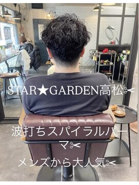 2025年メンズ人気波打ちスパイラルパーマhair^_^
