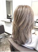 白髪染めグレージュカラー