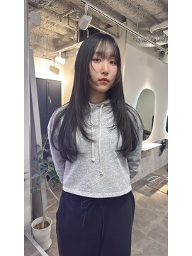 アフィナー 新宿(Afinar) ブリーチハイライト髪質改善ダブルカラーレイヤーカット/新宿駅