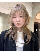 ローレン(LOREN)&nbsp;ミディアムヘア/デザインカラー/フェイスフレーミング/栄/久屋