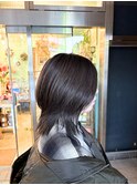 簡単キレイ！切りっぱなし風レイヤーミディアム