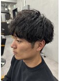 【WAVY】メンズシャドウパーマ