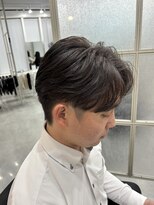 マーシュ 梅田(marshu)&nbsp;ワンカールパーマ/毛流れ/吉岡Style