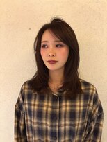 ヘアーリゾート ビッグアップ(hair resort Big up)&nbsp;女性らしい柔らかい印象のミディアムレイヤー